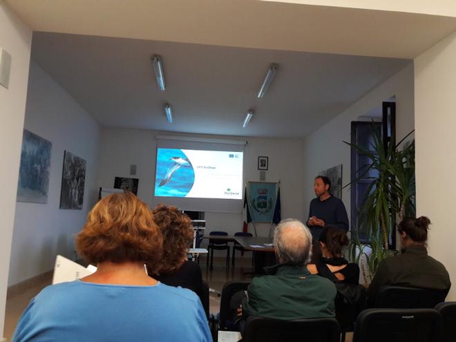 Two days in Ventotene to "explain well" PonDerat project