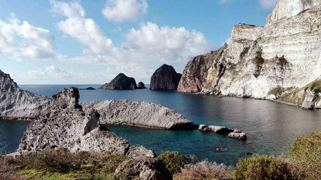 New visit on Palmarola Island by project staff