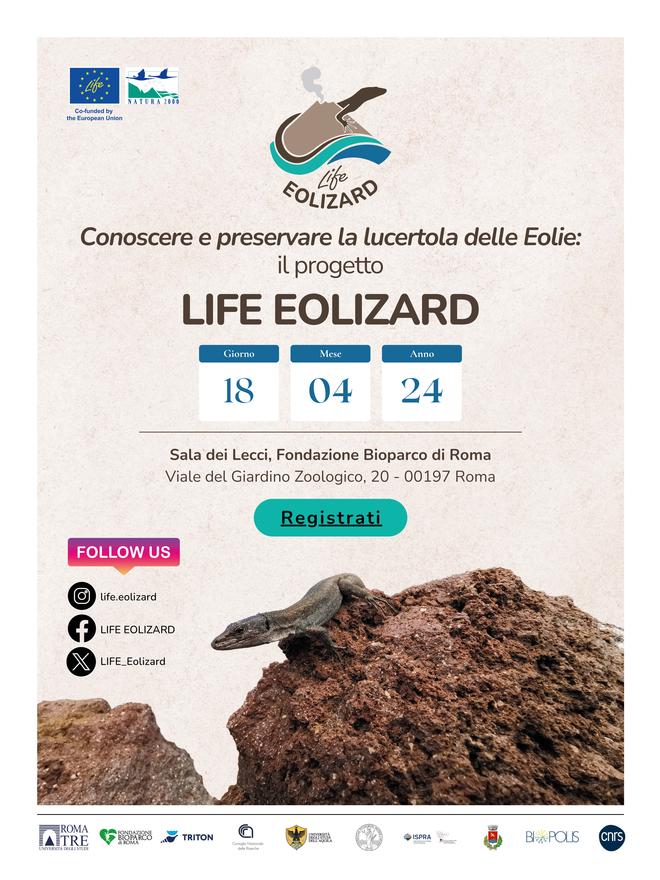 Il PonDerat all'evento del Life Eolizard