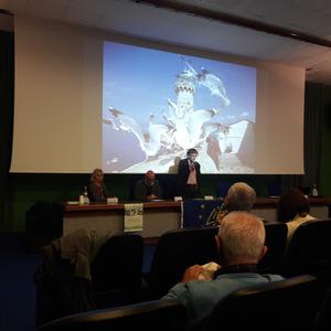 Il Presidente del parco dell'Arcipelago Toscano Giampiero Sammuri apre il workshop