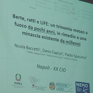 20th Italian Ornithology Conference  (Photo courtesy by Emiliano De Santis)