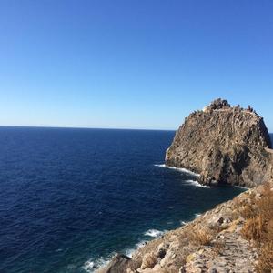 Verso la colonia di Ponza (foto Roberto Orlandini)